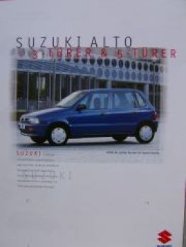 Suzuki Alto Prospekt Alto 9/1999 NEU