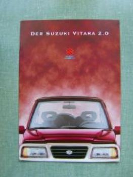 Suzuki Vitara 2.0 Prospekt 10/1998 NEU