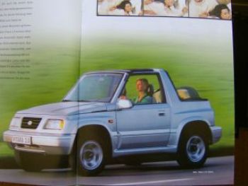Suzuki Vitara 2.0 Prospekt 10/1998 NEU