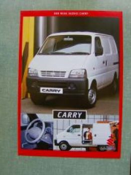 Suzuki Neue Carry Prospekt 9/1999 NEU