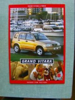 Suzuki Grand Vitara 5-türer 5/2000 Prospekt  NEU