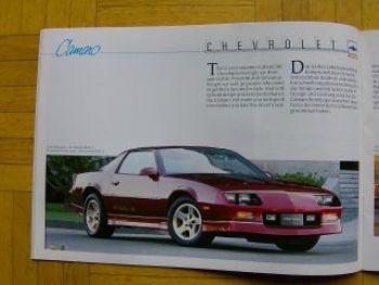 Chevrolet Pontiac Oldsmobile Buick Cadillac 1989 Prospekt Passen