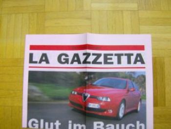 Alfa Romeo La Gazzetta Pressespiegel 156GTA 3/2002