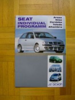 Je Design Seat Individual Programm Arosa Ibiza Cordoba Toledo Al
