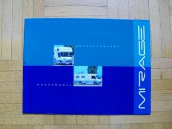 Mirage Motorcaravans Motorhomes Prospekt NEU