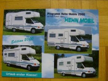 Hehn Mobil 2000 Prospekt Ford Transit Basis