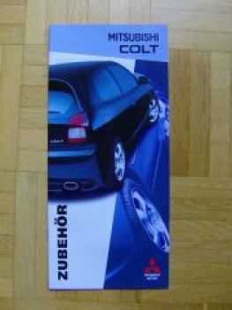 Mitsubishi Colt Zubehör Prospekt 12/2000 NEU