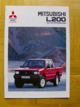 Mitsubishi L200 Prospekt 3/1996 NEU