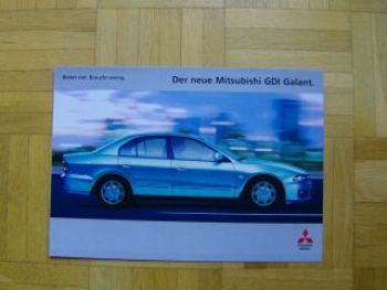 Mitsubishi Galant GDI Prospekt 2/1999 NEU