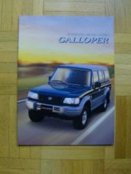 Mitsubishi Galloper Prospekt 4/1998 NEU Rarität