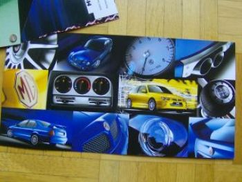 MG ZR Prospekt ZS ZT 3/2001 genieteter Prospekt Rarität NEU