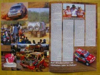 Mitsubishi Ladies in Red Granada Dakar Rallye Pajero 1999