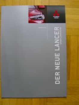 Mitsubishi Lancer Sportlimousine Prospekt 9/2007
