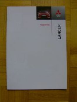 Mitsubishi Lancer Pressespiegel 12/2007 Prospekt NEU