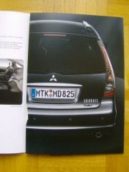 Mitsubishi Grandis 30 Jahre Sondermodell Prospekt 9/2007 NEU