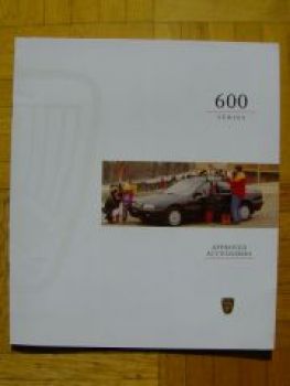 Rover Serie 600 Prospekt Approved Accessories UK 1/1998 NEU