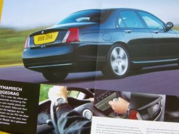 Rover MG ZT ZT-T Niederlande Prospekt 2004 NEU