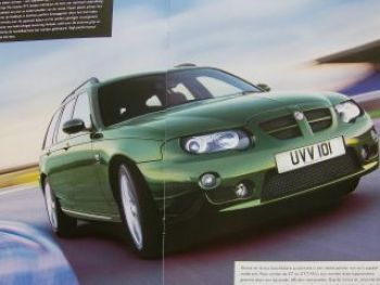 Rover MG ZT ZT-T Niederlande Prospekt 2004 NEU