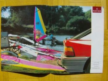 Rover 200 400 serie Zubehör Prospekt Rarität