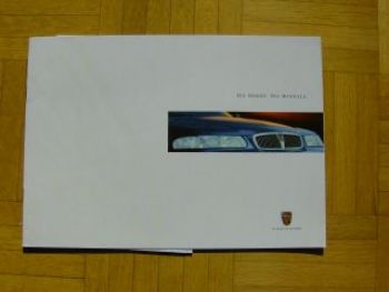 Rover Die Marke.Die Modelle Gesamtprospekt 6/1998+Preise