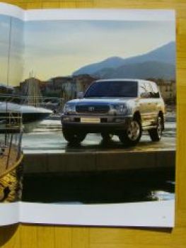 Toyota Land Cruiser 100 Prospekt +Preisliste 11/2004 NEU