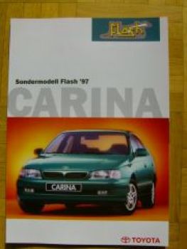 Toyota Carina Flash Prospekt NEU 1/1997 Typ190