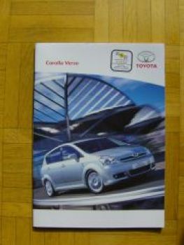 Toyota Corolla Verso Prospekt 4/2004