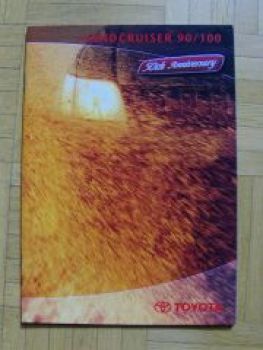 Toyota Landcruiser 90/100 50th Anniversary Prospekt 2/2001
