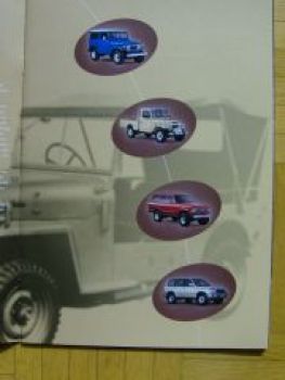 Toyota Landcruiser 90/100 50th Anniversary Prospekt 2/2001