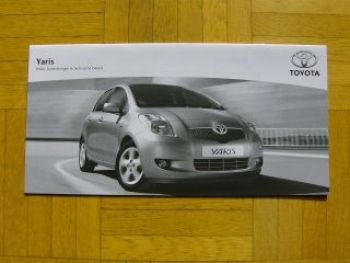 Toyota Yaris Prospekt +Preisliste 2/2006 NEU