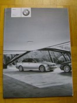 BMW Preisliste 5er E39 Limousine/Touring März 2003