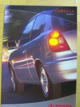 Toyota Corolla Zubehör Prospekt  5/2000 NEU
