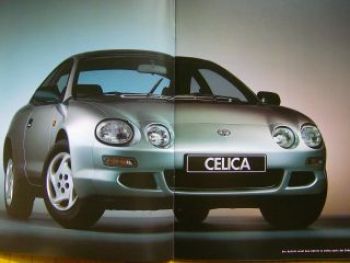 Toyota Celica Prospekt 7/1997 +Vorgänger ab 1971 Typ T20