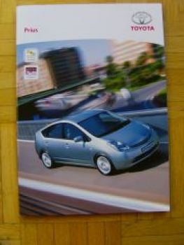 Toyota Prius 9/2004 Prospekt +Preisliste NEU Typ NHW20