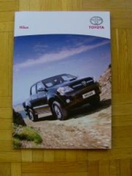 Toyota Hilux Prospekt 10/2007 +Preisliste NEU