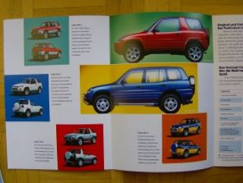 Toyota Fun Cruiser Colour Plus Prospekt 10/1996 NEU