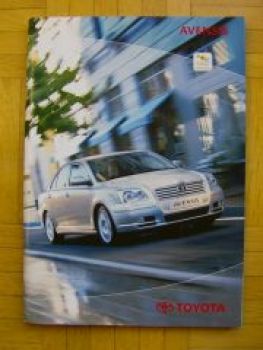 Toyota Avensis +Kombi Prospekt 1/2004 +Preisliste NEU