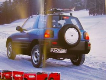 Toyota RAV4 Fun Cruiser Prospekt 11/1996 NEU