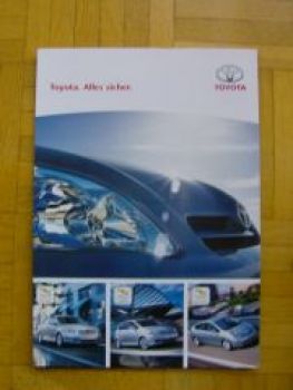 Toyota. Alles sicher.Avensis Verso Prius Prospekt 8/2004