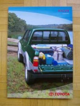 Toyota Hilux Zubehör Prospekt +Preisliste 2/2003 NEU