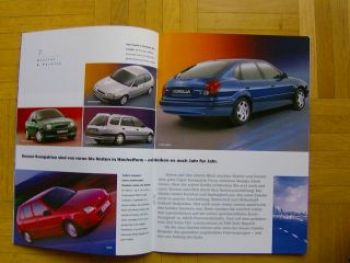 Toyota Modellprogramm Prospekt 7/1997 NEU