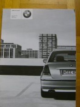 BMW Preisliste 3er Compact E46 2003 +Youngline +Individual