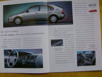 Toyota Corolla Sondermodell Hit Special 2/1996 NEU