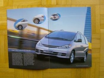 Toyota Previa Prospekt 6/2000+Preisliste NEU