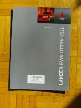 Mitsubishi Lancer Evolution 8 Prospekt NEU