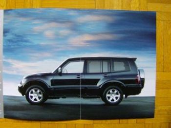 Mitsubishi Pajero Edition 20 Prospekt 5/2004 NEU