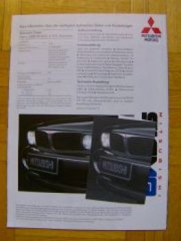 Mitsubishi Sigma 3000 V6/24V 4WW, Automatic Beilage