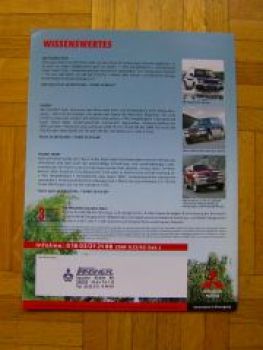 Mitsubishi Pajero +Sport +Pinin Prospekt 11/1999 NEU