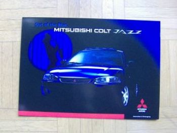 Mitsubishi Colt Jazz 2/2000 Prospektblatt NEU