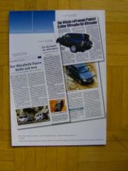 Mitsubishi Pajero Pressespiegel Prospekt 1/2007 NEU